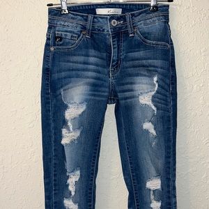 Kancan distressed jean from Estilo line. Size 24